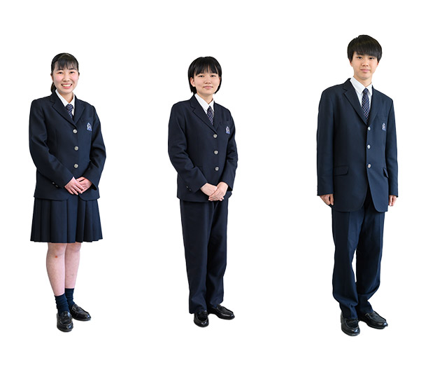 三重県内 私立高校制服 男子-