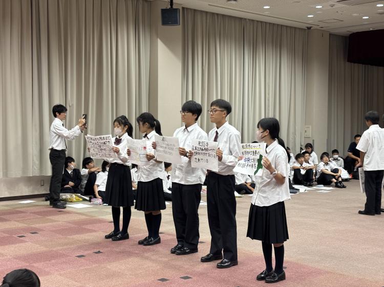発表の様子