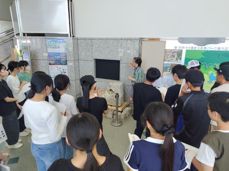 学芸員の方の解説