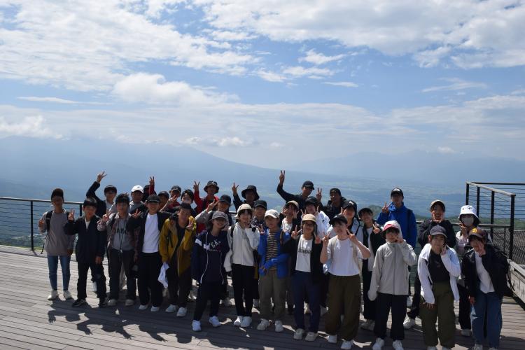 車山山頂にて