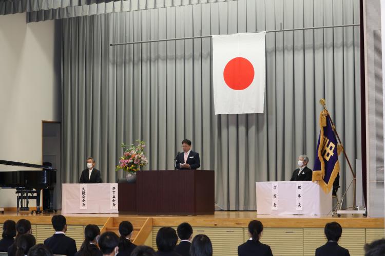 来賓の方の祝辞