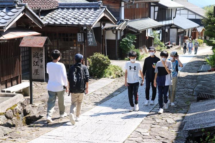 馬籠宿場町見学②