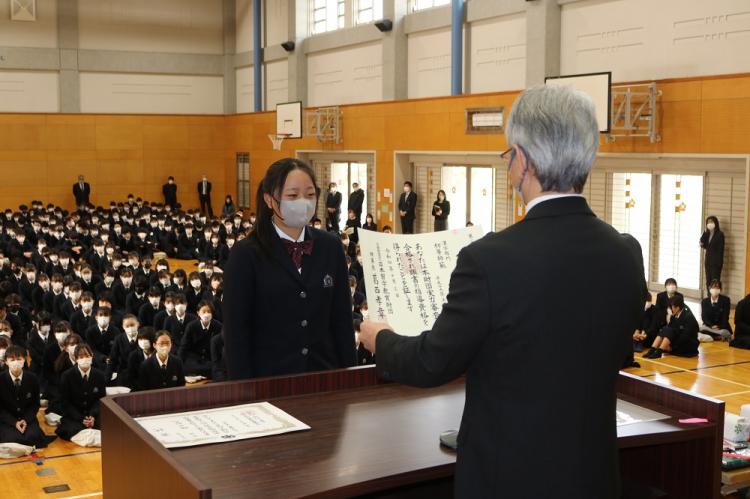 伝達表彰の様子３