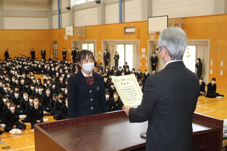 伝達表彰の様子４